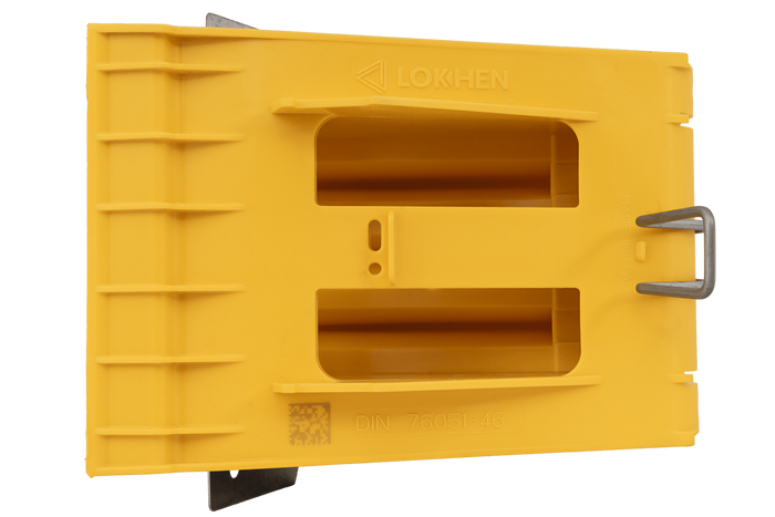 Wielkeg G46 met LOKHEN montagebeugel h: 190mm