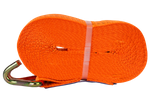 UNITRAILER 12m/50mm/5t oranje transportband met spaninrichting