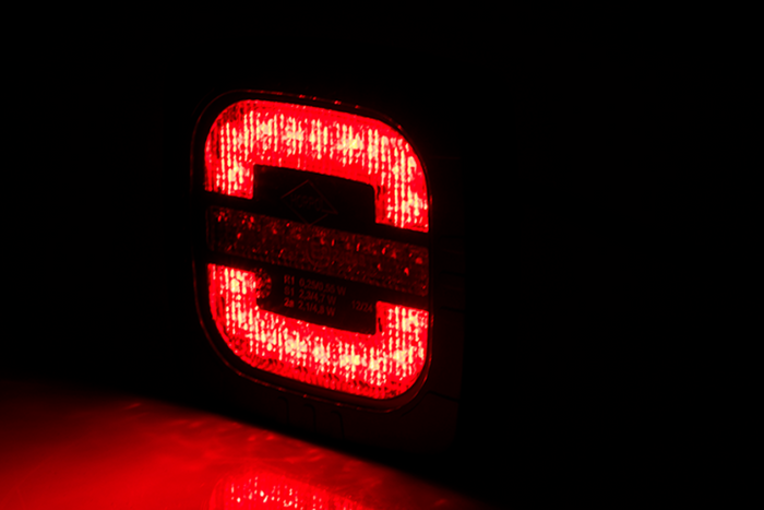 HORPOL ROCA LZD2800 LED achterlicht 3 functies universeel