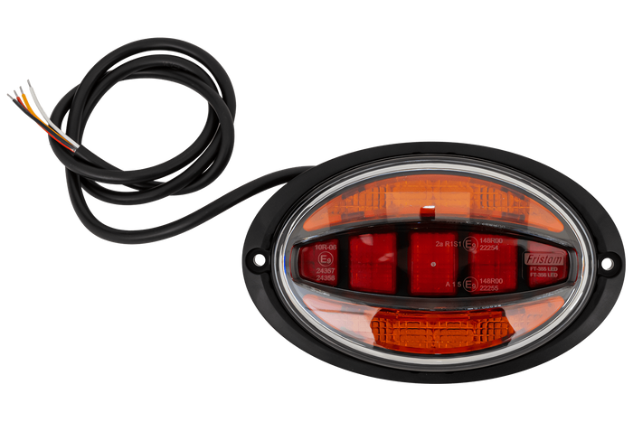 FRISTOM FT-355 LED universeel achterlicht met inbouwbehuizing