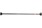 KNOTT VR7 ongeremde starre as met veer voor aanhanger 750 kg 1480 mm 1820 mm 4x100
