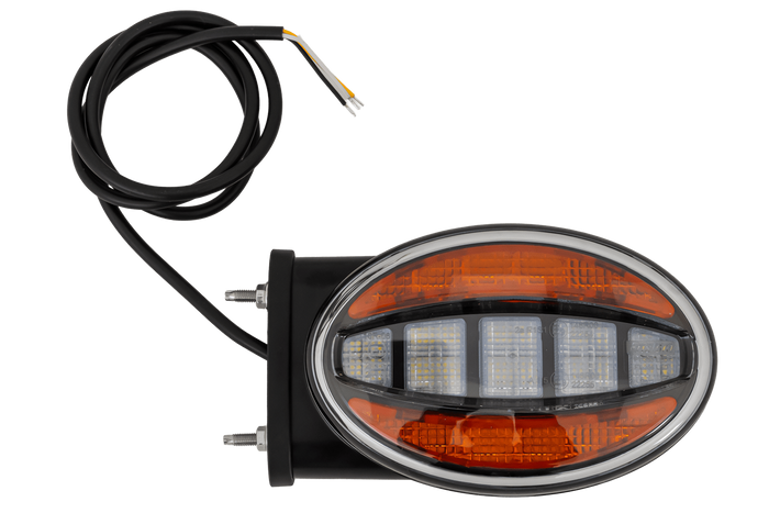 FRISTOM FT-356 LED universele voorlicht met lamphouder voor zijmontage