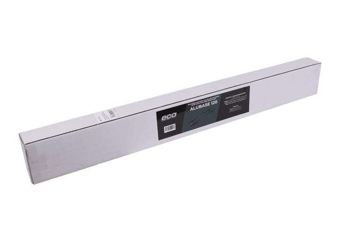 Eco Alubase 120 dakdrager - universele aluminium drager voor open rails