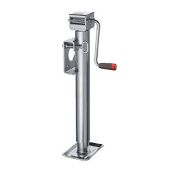 KNOTT LF3101 uitschuifbare krukassteun voor 1300 kg vlakke aanhanger 425-675 mm