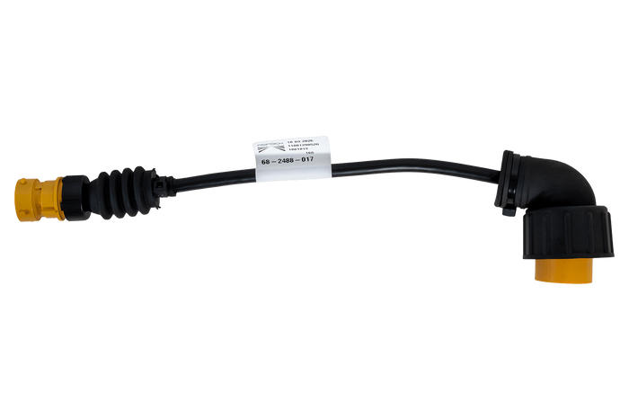 Bajonetadapter 5-pins / haakse connector ASS2 7-pins ASPÖCK linkeradapter