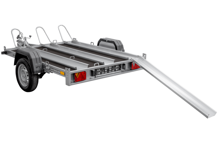 Motorfietsaanhanger 220x155 UNITRAILER MOTO 3 Spring
