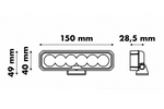 LED-werklamp reflector LAYTZ LY7301 24xLED 2400lm rechthoekig