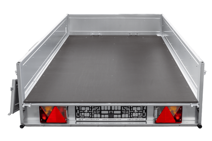 Autoaanhangwagen op veren 264x125 UNITRAILER GARDEN 264/R KIPP