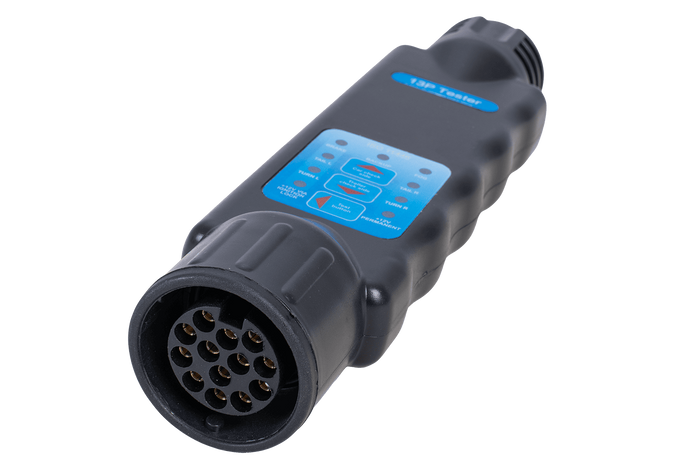 13-polige aanhangwagen stekkerdoos tester