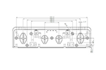 Kentekenplaathouder met LED-verlichting FRISTOM FT-264 LED M15