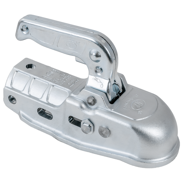 STEELPRESS BC-3000C-00-00+Z2 kogelkoppeling voor 3000kg aanhangwagen met 35-50mm buisdissel, gietijzer