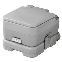 ProPlus 370415CR Draagbaar campingtoilet Grijs 10L/10L