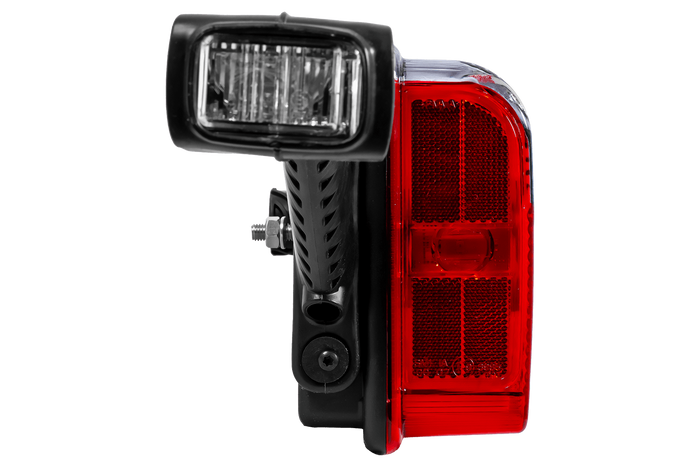 ASPÖCK EUROPOINT III LED-achterlicht met bajonetaansluiting 7-pins ASS2 en claxon, 7 functies links
