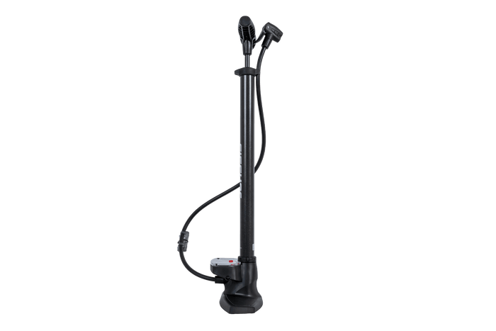 Universele fietspomp met drukmeter FISCHER 85580