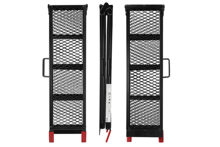 ProPlus 390094 opklapbare oprijplaat voor aanhanger 203 cm 340 kg
