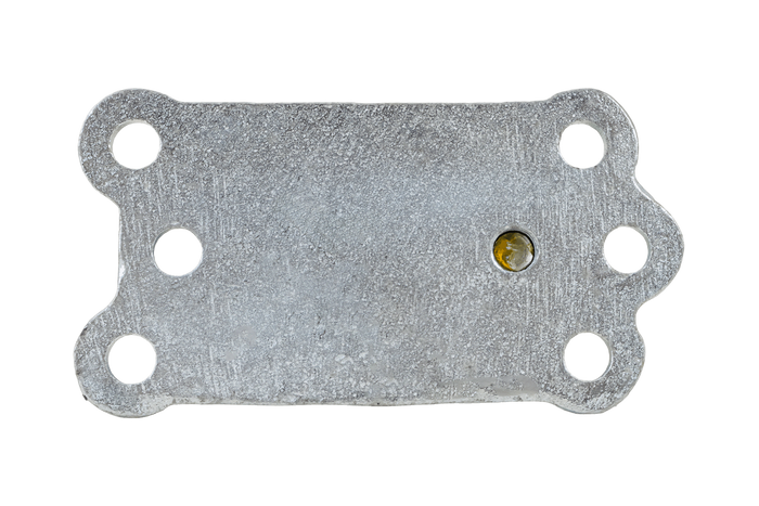 Klem voor het KNOTT LBG48 neuswiel, gietijzer, 48 mm