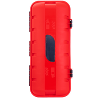 Brandblusserkast 9/12kg DAKEN 82510 STRIKE 707x322x239mm rood