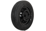 OUTLET Aanhangwagenwiel BAND LINGLONG 155/70 R13 75N UNITRAILER VELG zwart 4Jx13"H2 4x100 ET:30