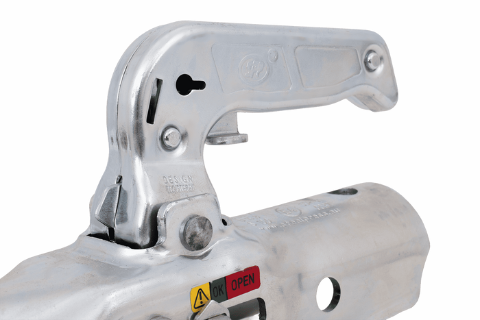 STEELPRESS BC-1700A kogelkoppeling voor 1700kg aanhangwagen met 45mm buisvormige dissel