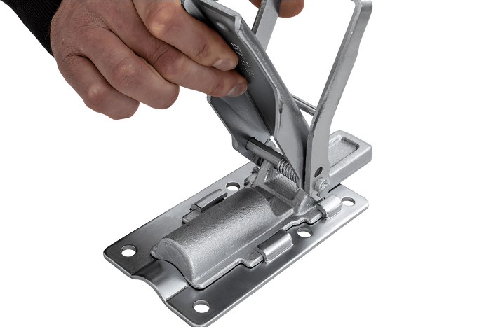 Zijkoppeling met sluiting WINTERHOFF BV 90-1 + BVG 90-A complete aanhangwagen zijsluiting