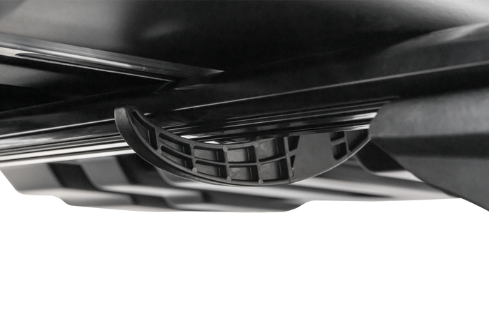 Inter Pack Monsun PRO M dakkoffer, zwart metallic