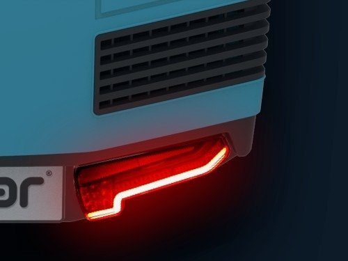 Towbox V3 Grey LED Edition - bagagedrager voor montage op de trekhaak