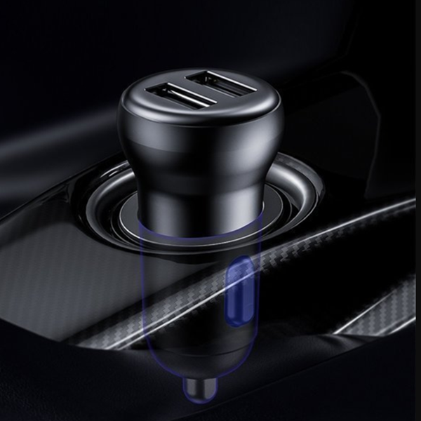 FM-zender BASEUS T type S-16 bluetooth 5.0 MP3 + autolader 2x USB