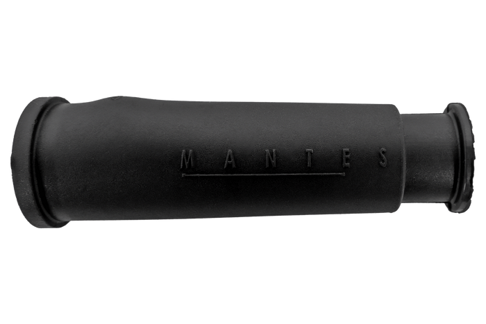 MANTES waterdichte connector voor achterlichten van aanhangers, bajonetsluiting, 5-pins, geel, links