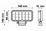 LED-werklamp reflector LAYTZ LY7305 72xLED 7000lm rechthoekig