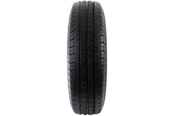 Versterkte wiel voor aanhangwagen LINGLONG BAND 165/80 R13C 96/94N UNITRAILER VELG zwart 4.5Jx13"H2 5x112 ET 30