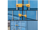 Diefstalbeveiliging voor containeroplegger ProPlus 381341V01, verstelbaar slot 23-42 cm