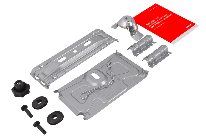 KNOTT reservewielhouder wielsteun voor caravans 1475-1850mm