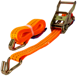 UNITRAILER 3m/35mm/2t oranje transportband met spaninrichting