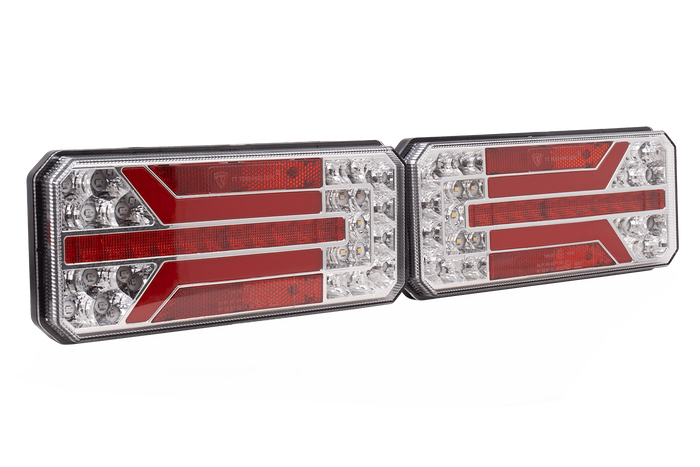 TT Technology TT.12555 LED-achterlichten, 5 functies links + rechts