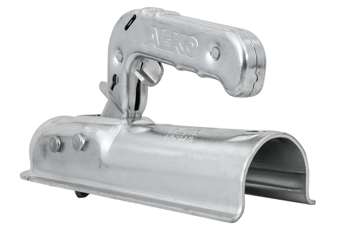 AL-KO AK7 PLUS kogelkoppeling voor een aanhanger van 750 kg met een 50 mm buisvormige dissel.