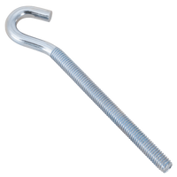 DROMET HZ M6x100 schroefhaak met open uiteinde (gebogen)