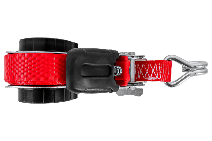 FASTY automatisch oprolbare transportband 5m/25mm/0.35t rood