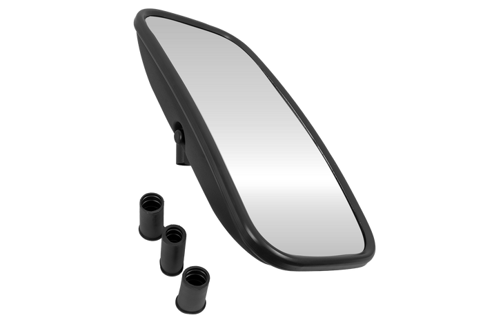 Verwarmde zijspiegel PLASTEX LP0350E voor landbouwmachines 361x178mm