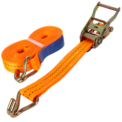 UNITRAILER 8m/35mm/2t oranje transportband met spaninrichting
