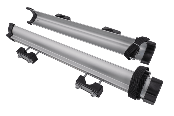 Platform met trekhaakbox + adapter voor het vervoeren van 3 fietsen Inter Pack Re-Cargo
