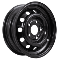 OUTLET Stalen velg voor aanhanger UNITRAILER zwart 4.5Jx13"H2 5x112 ET:30