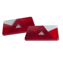 ASPÖCK MULTIPOINT V achterlichtkappen links+rechts