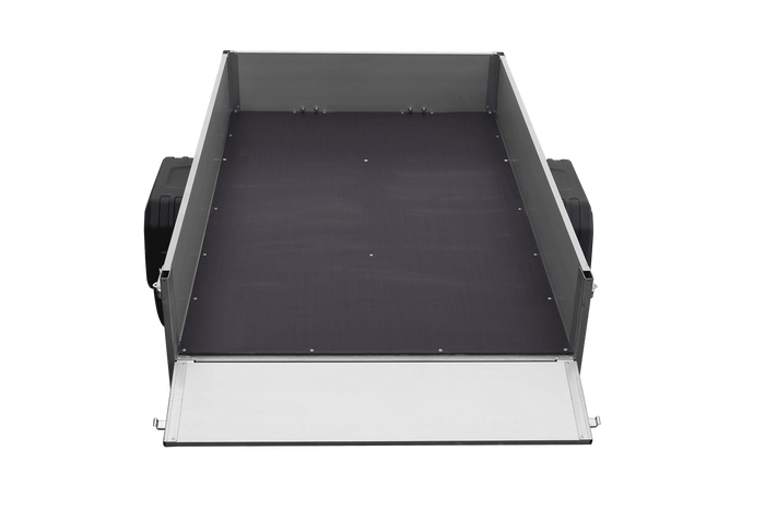 Aanhangwagen met aluminium zijwanden 200x125 Unitrailer Garden 201 KIPP ALU