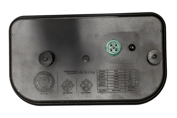 OUTLET Achterlicht FRISTOM FT-170 LED 6 functies rechts