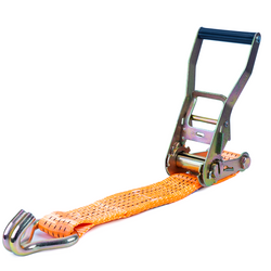 UNITRAILER 6m/50mm/5t oranje transportband met spaninrichting