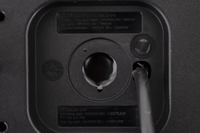 FRISTOM FT-130 COF LED achterlicht, 6 functies, universeel