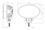 LED werklamp reflector FRISTOM FT-367 15xLED 6100lm