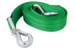 Sleepkabel met haken HILLS sleepband 5m/60mm/6t groen