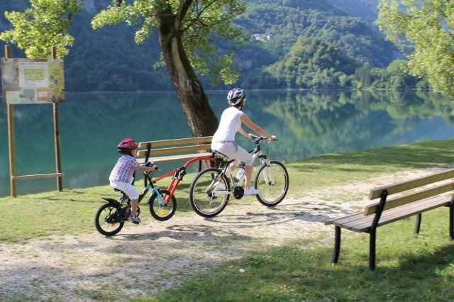 Trail Angel - trekhaak voor kinderfiets - rood