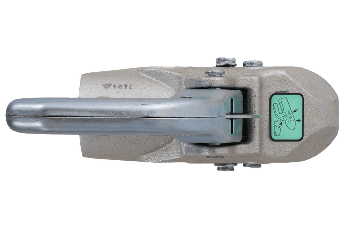 KNOTT K27-B kogelkoppeling voor 2700kg aanhangwagen met 45mm buisdissel, gietijzer 